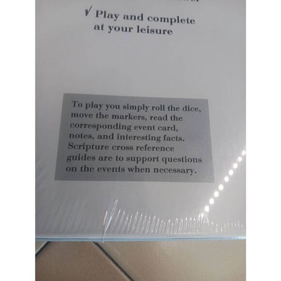 Christian board game new sealed - Picture 3 of 3